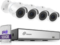 Caméras statiques Loocam | Blanc/Noir, Détection AI Humaine et de Véhicules – Vision Nocturne