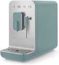 machine à café Smeg | cafetière, 1,4 L – 1350 W | Vert Émeraude, Expresso Automatique BCC12EGMEU – Buse Vapeur | Broyeur à grain Intégré