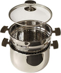 Électroménager spécialisé Baumstal | 13 cm, 1,8 Litre(s) – 16 cm | Inox 18/10, Argent – 9226 Cuiseur à Riz Inox 18/10