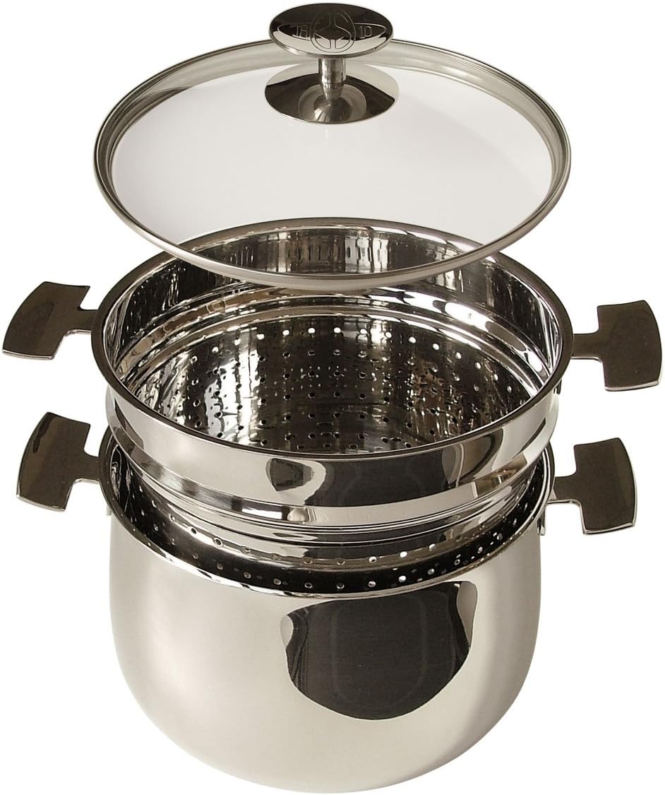 Électroménager spécialisé Baumstal | 13 cm, 1,8 Litre(s) – 16 cm | Inox 18/10, Argent – 9226 Cuiseur à Riz Inox 18/10