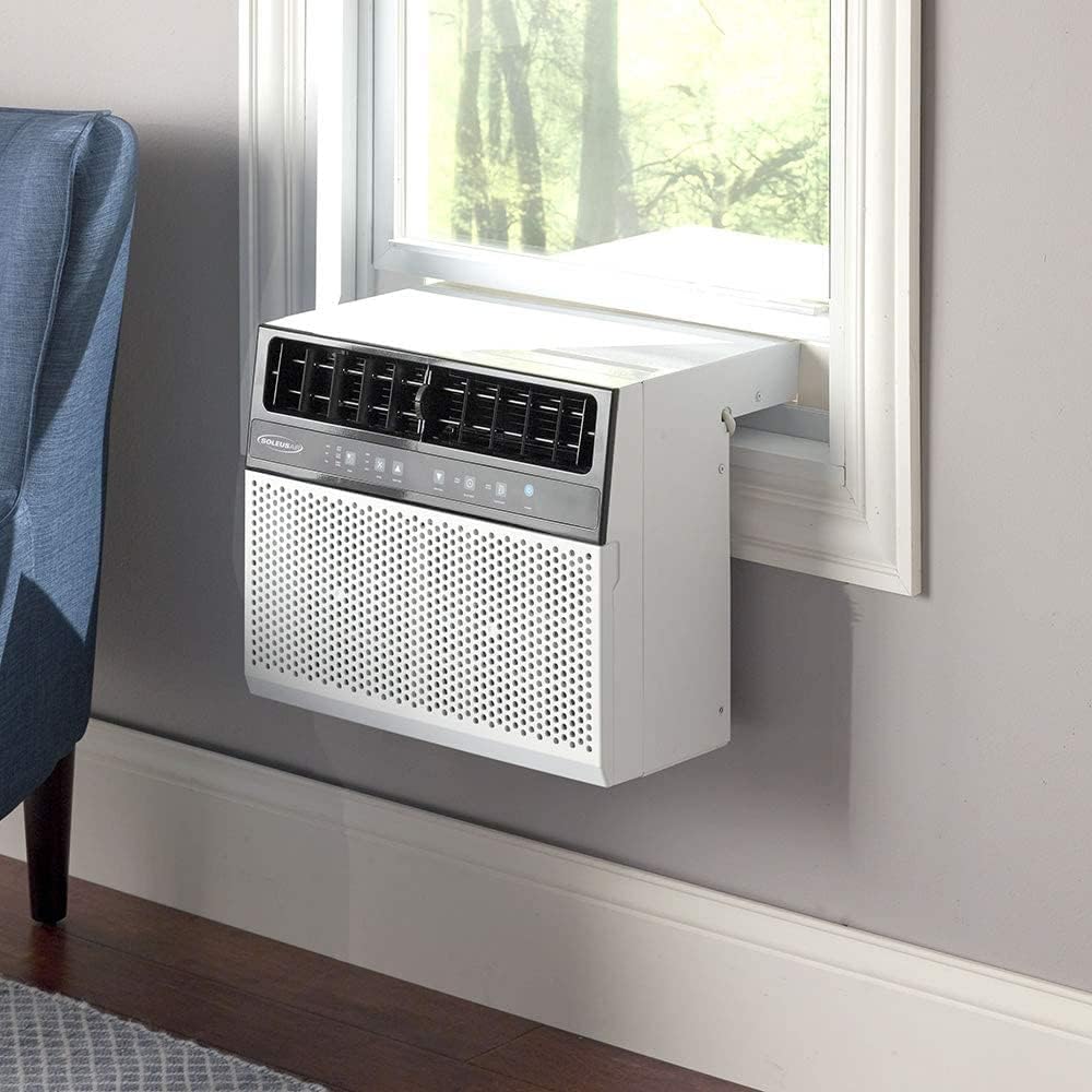 climatiseur Soleus Air | 000 BTU, Blanc/Noir – exclusif de 8 avec WiFi au-dessus du seuil de chargement