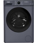 lave-linge CHIQ | machine à laver, 7 kg – 1200 RPM | 60x46.5x84 cm, Gris – CW07123863AX Lave linge hublot | Classe énergétique A, Moteur BLDC