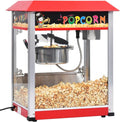 vidaXL Électroménager spécialisé, 1400 W – Rouge/Argent | Machine à pop corn avec pot de cuisson en téflon