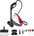 nettoyeur vapeur Polti – 1,6 L | Rouge/Blanc/Noir, Vaporetto Smart 30 R avec Chaudière à Pression 3 Bars – Bouchon de Sécurité
