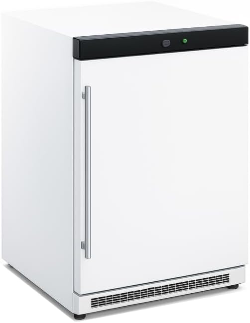 armoire Générique – 200 L | Blanc/Noir